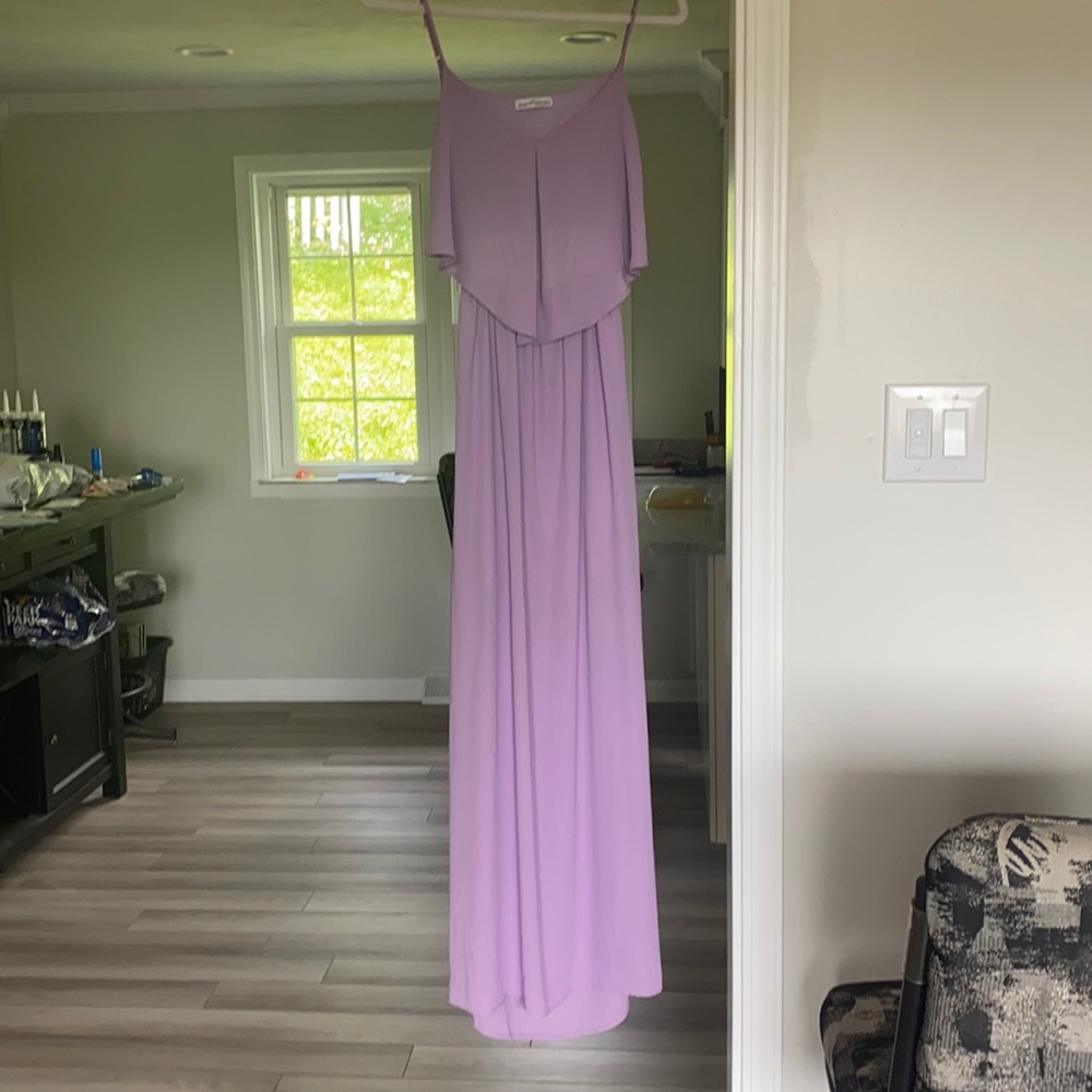 Purple dress